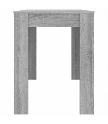 vidaXL Dining Table Grey Sonoma 120x60x76 cm Engineered Wood