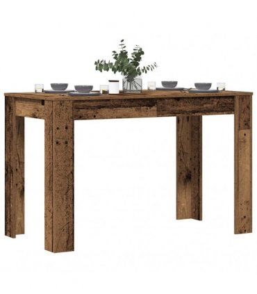 vidaXL Dining Table Old Wood 120x60x76 cm Engineered Wood
