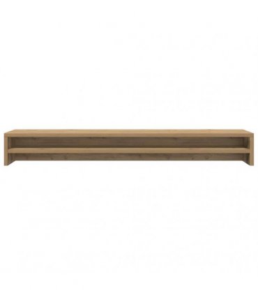 vidaXL Monitor Stand Artisan Oak 100x24x13 cm Engineered Wood