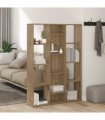 vidaXL Room Divider/Book Cabinet Artisan Oak 100x24x140 cm Engineered Wood