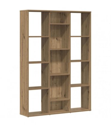 vidaXL Room Divider/Book Cabinet Artisan Oak 100x24x140 cm Engineered Wood