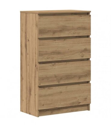 vidaXL Sideboard Artisan Oak 60x35x98.5 cm Engineered Wood — Colour: artisian oak