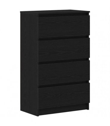 vidaXL Sideboard Black Oak 60x35x98.5 cm Engineered Wood