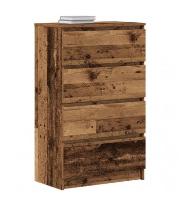 vidaXL Sideboard Old Wood 60x35x98.5 cm Engineered Wood