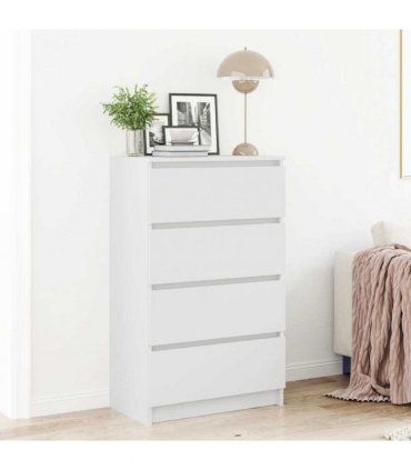 vidaXL Sideboard White 60x35x98.5 cm Engineered Wood