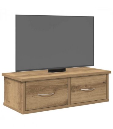vidaXL Wall Cabinet Artisan Oak 60x26x18.5 cm Engineered Wood — Size: 60 cm