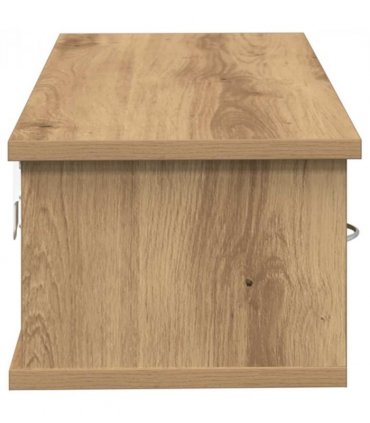 vidaXL Wall Cabinet Artisan Oak 60x26x18.5 cm Engineered Wood — Size: 60 cm
