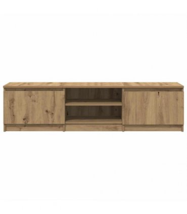 vidaXL TV Cabinet Artisan Oak 140x40x36 cm Engineered Wood