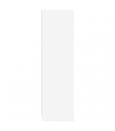 vidaXL Wardrobe White 80x52x180 cm Engineered Wood — V0672023208
