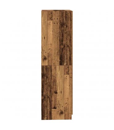 vidaXL Wardrobe Old Wood 80x52x180 cm Engineered Wood — V0672023210