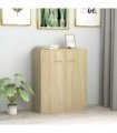vidaXL Sideboard Sonoma Oak 60x30x75 cm Engineered Wood