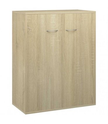 vidaXL Sideboard Sonoma Oak 60x30x75 cm Engineered Wood