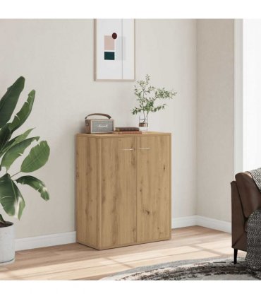 vidaXL Sideboard Artisan Oak 60x30x75 cm Engineered Wood