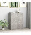 vidaXL Sideboard Concrete Grey 60x30x75 cm Engineered Wood