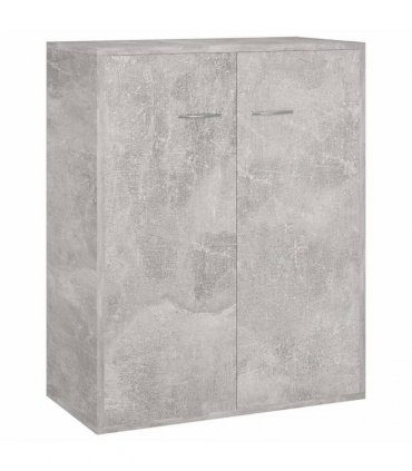 vidaXL Sideboard Concrete Grey 60x30x75 cm Engineered Wood