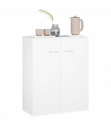 vidaXL Sideboard White 60x30x75 cm Engineered Wood