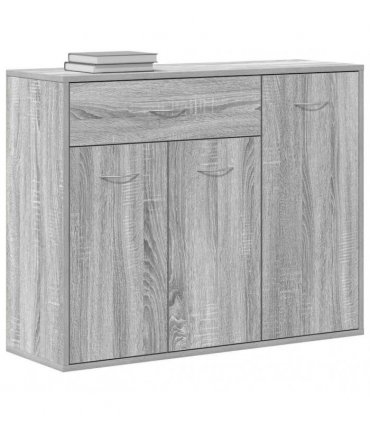 vidaXL Sideboard Grey Sonoma 88x30x70 cm Engineered Wood
