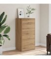 vidaXL Sideboard with 6 Drawers Artisan Oak 50x34x96 cm Engineered Wood