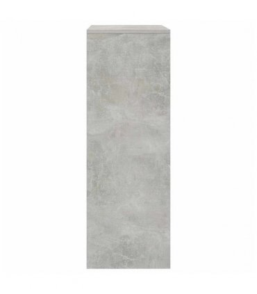 vidaXL Sideboard with 6 Drawers Concrete Grey 50x34x96 cm Engineered Wood