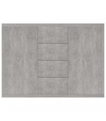 vidaXL Sideboard Concrete Grey 88x30x65 cm Engineered Wood
