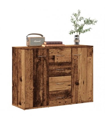 vidaXL Sideboard Old Wood 88x30x64 cm Engineered Wood