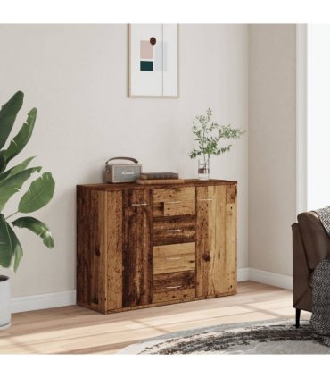 vidaXL Sideboard Old Wood 88x30x64 cm Engineered Wood