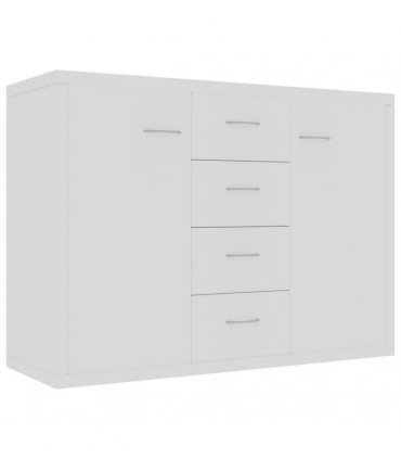 vidaXL Sideboard White 88x30x65 cm Engineered Wood