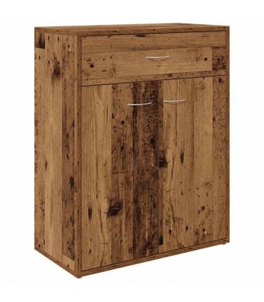 vidaXL Sideboard Old Wood 60x30x75 cm Engineered Wood — V0672023360