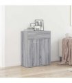 vidaXL Sideboard Grey Sonoma 60x30x75 cm Engineered Wood — V0672023365