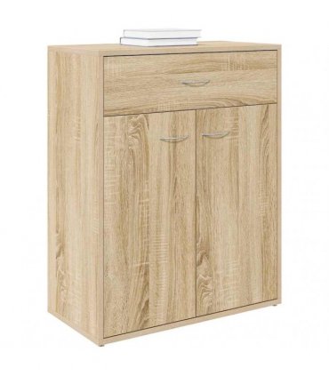 vidaXL Sideboard Sonoma Oak 60x30x75 cm Engineered Wood — V0672023366