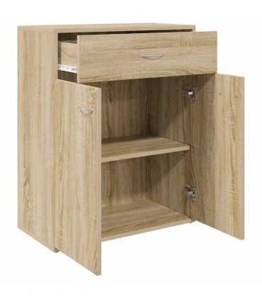 vidaXL Sideboard Sonoma Oak 60x30x75 cm Engineered Wood — V0672023366