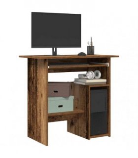 vidaXL Desk Old Wood 80x45x74 cm Engineered Wood