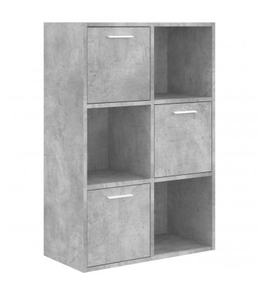 vidaXL Storage Cabinet | Concrete Grey | Engineered Wood | Medium