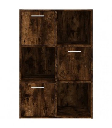 vidaXL Storage Cabinet | Smoked Oak | Engineered wood | Medium | Storage Cabinet