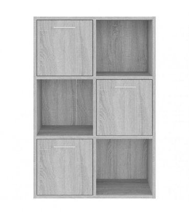 vidaXL Storage Cabinet | Grey Sonoma | Engineered wood | Medium