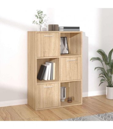 vidaXL Storage Cabinet | Sonoma oak | Engineered wood | Medium | Storage Cabinet