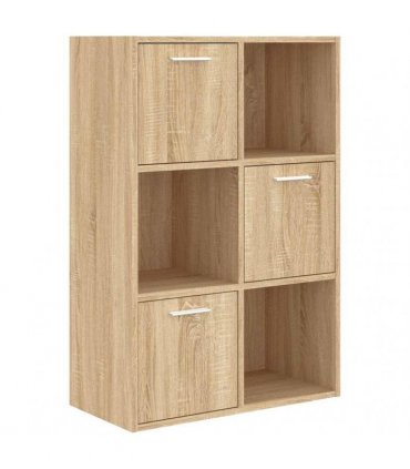 vidaXL Storage Cabinet | Sonoma oak | Engineered wood | Medium | Storage Cabinet