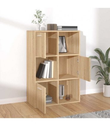 vidaXL Storage Cabinet | Sonoma oak | Engineered wood | Medium | Storage Cabinet