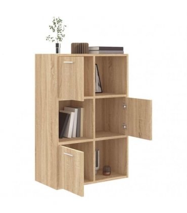 vidaXL Storage Cabinet | Sonoma oak | Engineered wood | Medium | Storage Cabinet
