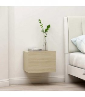 vidaXL Bedside Cabinets 2 pcs Sonoma Oak 40x30x30 cm Engineered Wood — V0672023462