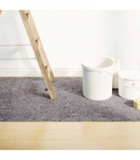 vidaXL Non-slip Painter Fleece 10 m 180 g/m² Grey