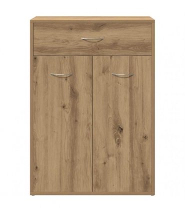 vidaXL Shoe Cabinet Artisan Oak 60x35x84 cm Engineered Wood