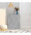 vidaXL Shoe Rack | Concrete grey | Engineered wood | Compact | Shoe Cabinet