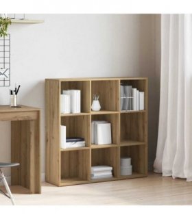 vidaXL Book Cabinet Artisan Oak 98x29x97.5 cm