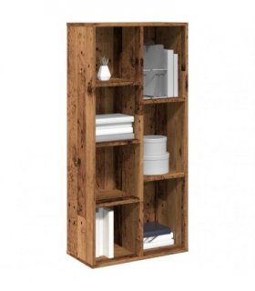 vidaXL Book Cabinet Old Wood 50x25x104 cm