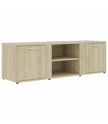 vidaXL TV Cabinet Sonoma Oak 120x34x37 cm Engineered Wood