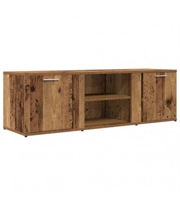 vidaXL TV Cabinet Old Wood 120x34x37 cm Engineered Wood