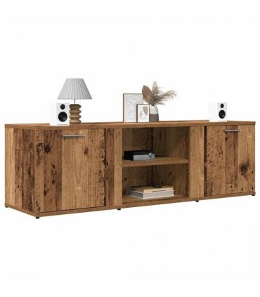 vidaXL TV Cabinet Old Wood 120x34x37 cm Engineered Wood