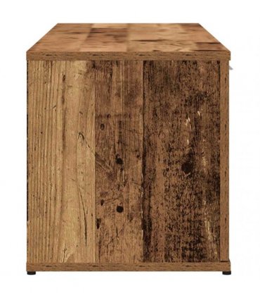 vidaXL TV Cabinet Old Wood 120x34x37 cm Engineered Wood