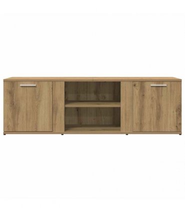 vidaXL TV Cabinet Artisan Oak 120x34x37 cm Engineered Wood
